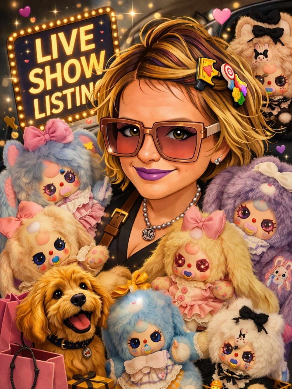 Live Show Listing. All details described on live show.No Cancel.No Accid…